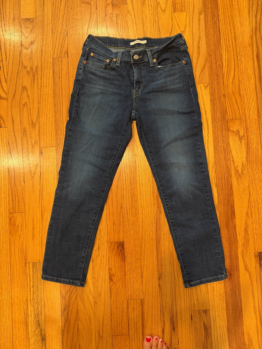 Levi's Boyfriend Jeans Blue Waist 27 Length 27